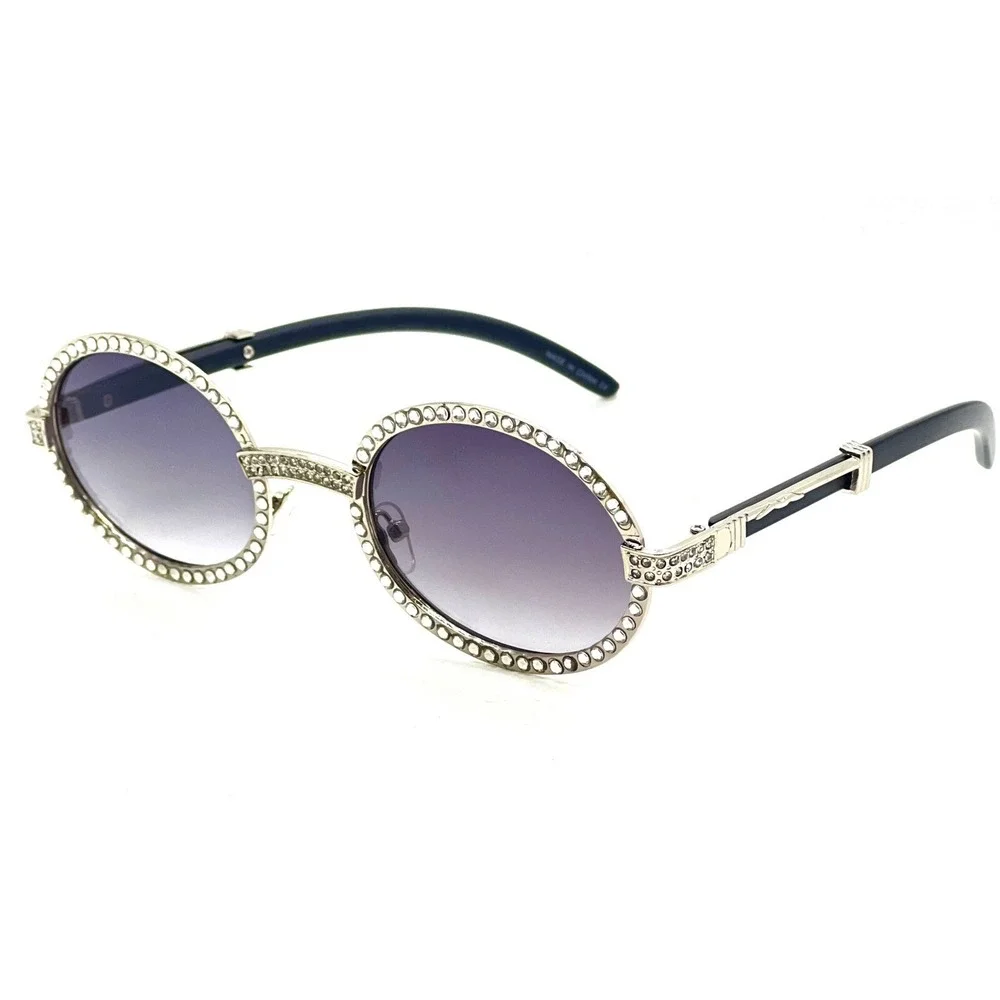 N/A oval sunglasses